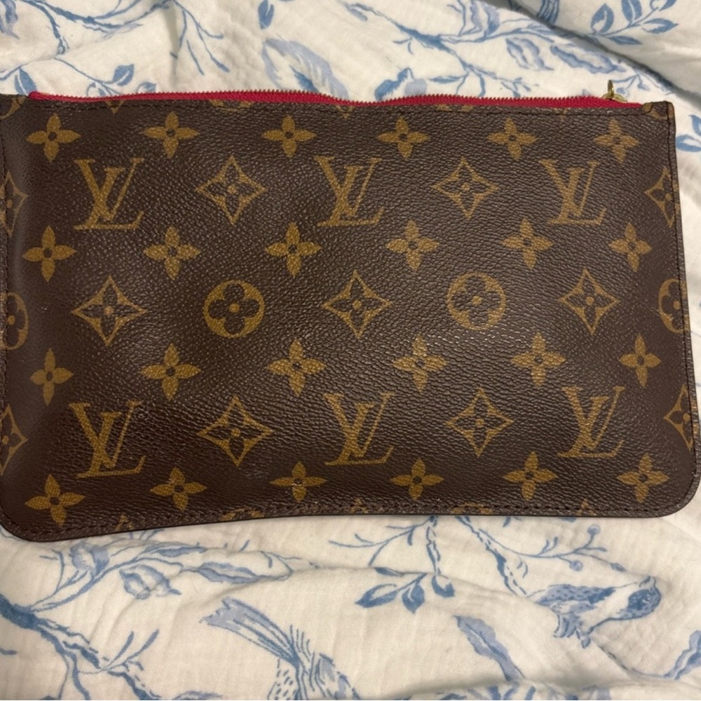 Louis Vuitton Red and Gold Striped Interior Bag